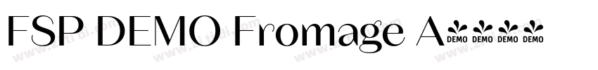 FSP DEMO Fromage A字体转换 FSP DEMO Fromage A字体转换